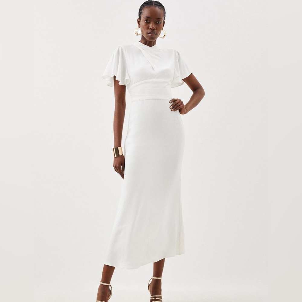 Karen Millen Elegant White Dress